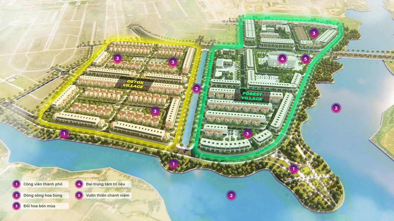 Mặt bằng tổng Giverny Hanoi